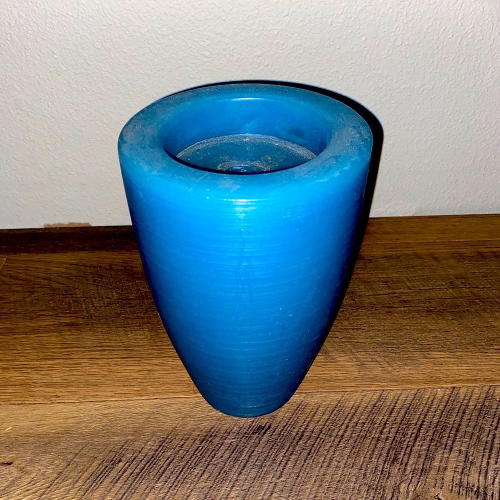 ⭐️4 for $12 Sale⭐️ Large Blue Candle